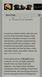 Mobile Screenshot of moonlitlabradors.com